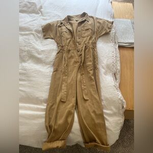 Short sleeve jumpsuit